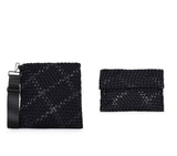 Val Convertible Woven Crossbody