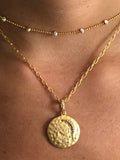 Celestial Disc Necklace