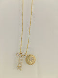 LUCK CZ Charms Necklace