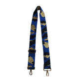 2" Adjustable Camouflage Bag Strap w/Metallic Thread- ASSORTED GOLD HARDWARE