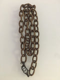 Metallic Fabric Rope Mask Chain