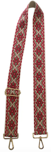 2" Adjustable Embroidered Medallion Bag Strap-ASSORTED